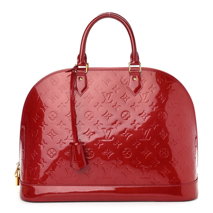 Louis Vuitton Vernis Alma GM Pomme D'Amour 1 of 13