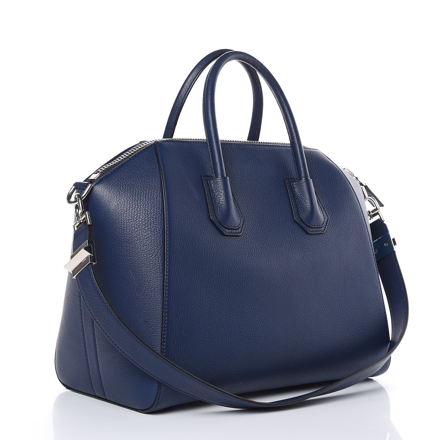 Givenchy Sugar Goatskin Medium Antigona Deep Blue 3 of 12