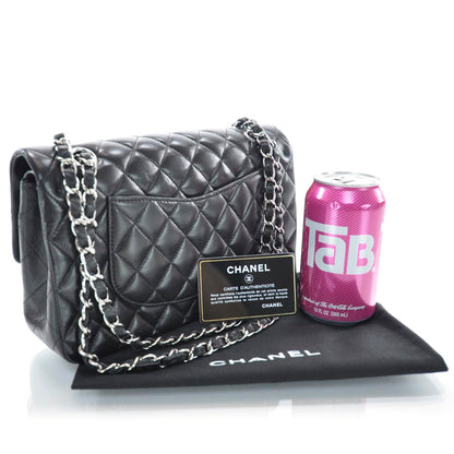 Chanel Lambskin Medium Double Flap Black 3 of 11