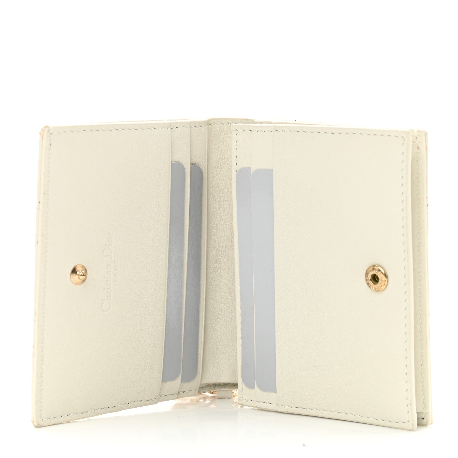 Christian Dior Lambskin Cannage DiorAmour Chinese Valentines Card Holder Multicolor 5 of 7