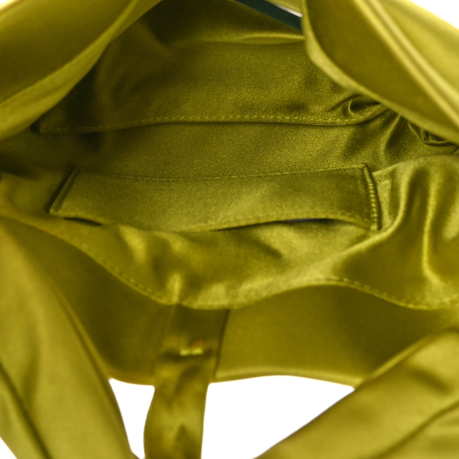 Jimmy Choo Satin Bonny Shoulder Bag Lime 5 of 8