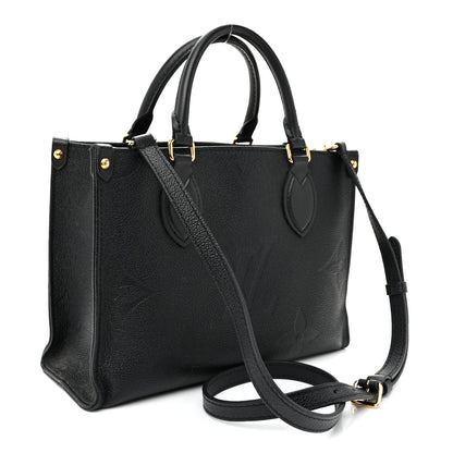 Louis Vuitton Empreinte Monogram Giant Onthego PM Black 3 of 10