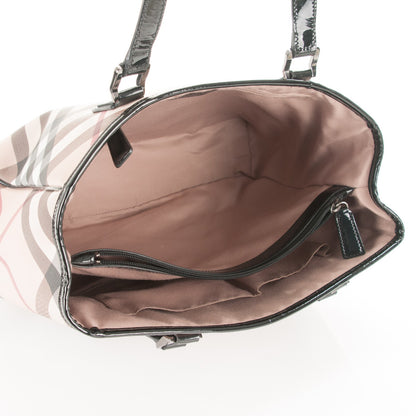 Burberry Nova Check Medium Tote Black 5 of 8