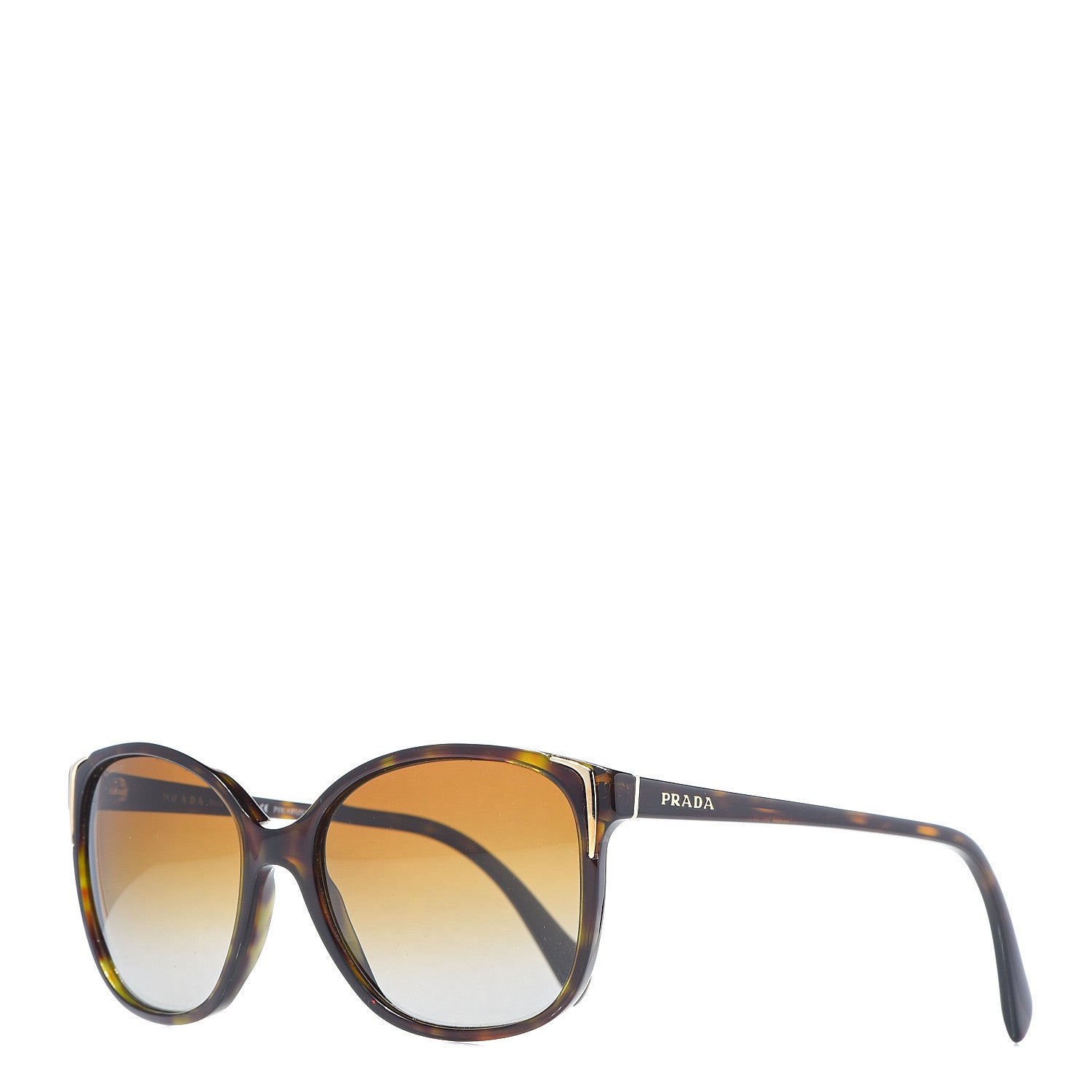 Prada Acetate Sunglasses SPR 01O Tortoise 1 of 8