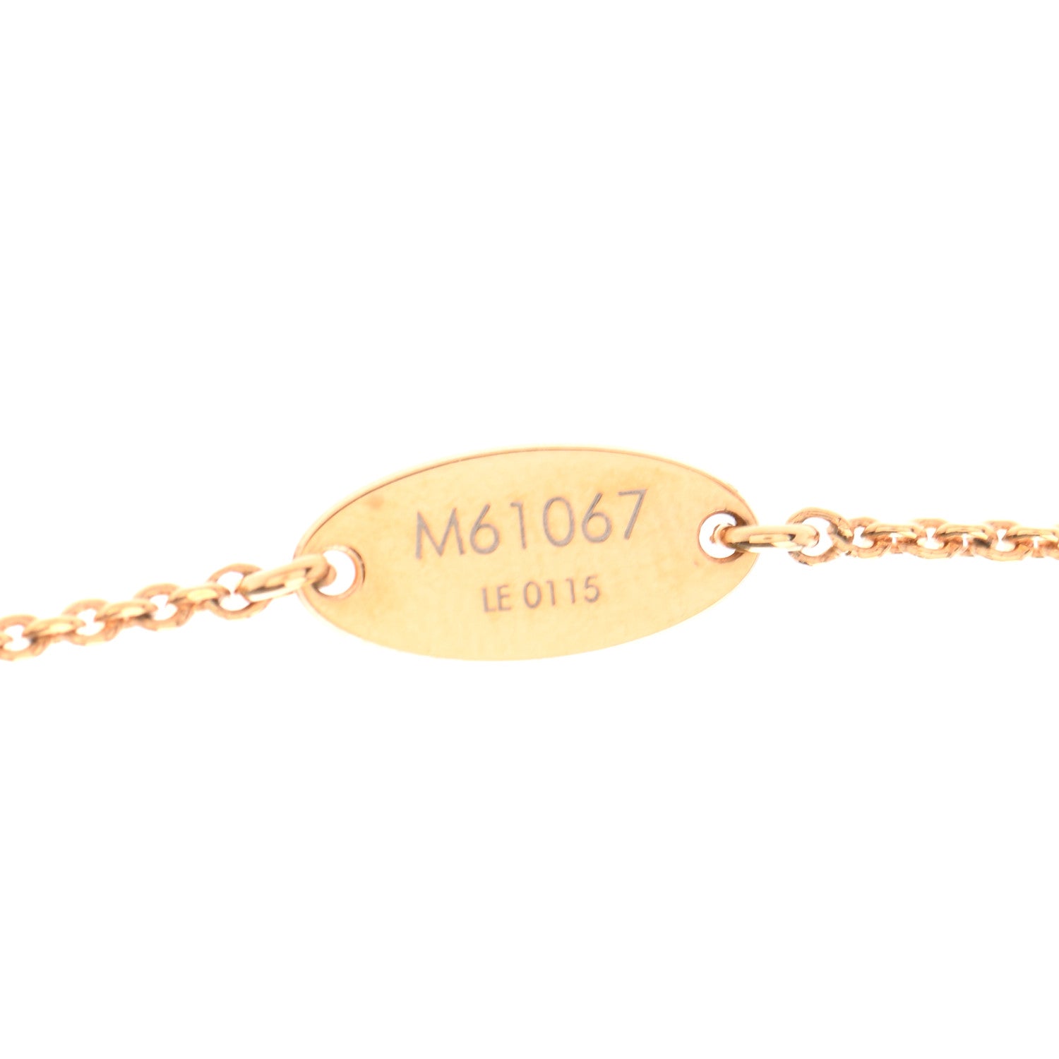 Louis Vuitton LV And Me Letter L Necklace Gold 5 of 6