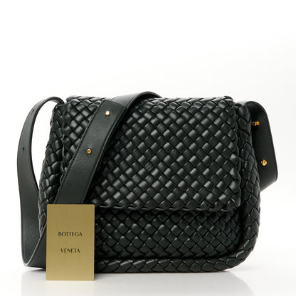 Bottega Veneta Nappa Intrecciato Small Cobble Shoulder Bag Dark Green 4 of 13