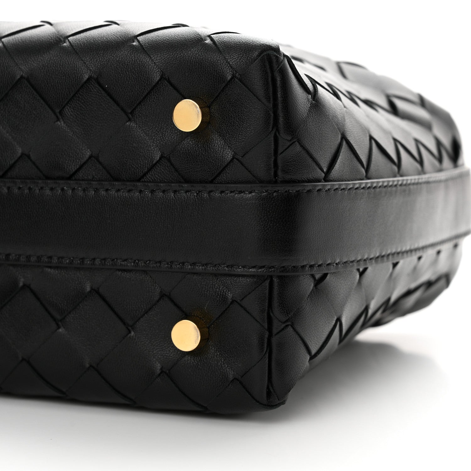 Bottega Veneta Calfskin Nappa Intrecciato Mini Wallace Black 10 of 13