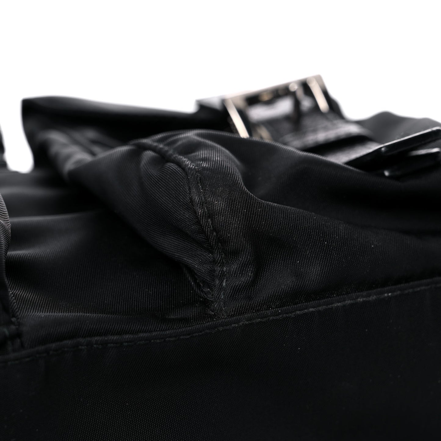 Nylon Vela Medium Backpack Black