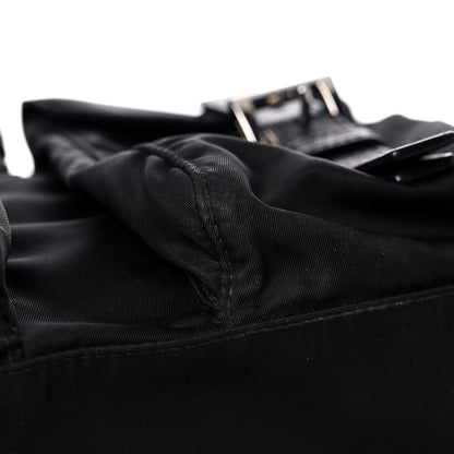Prada Nylon Vela Medium Backpack Black 15 of 16