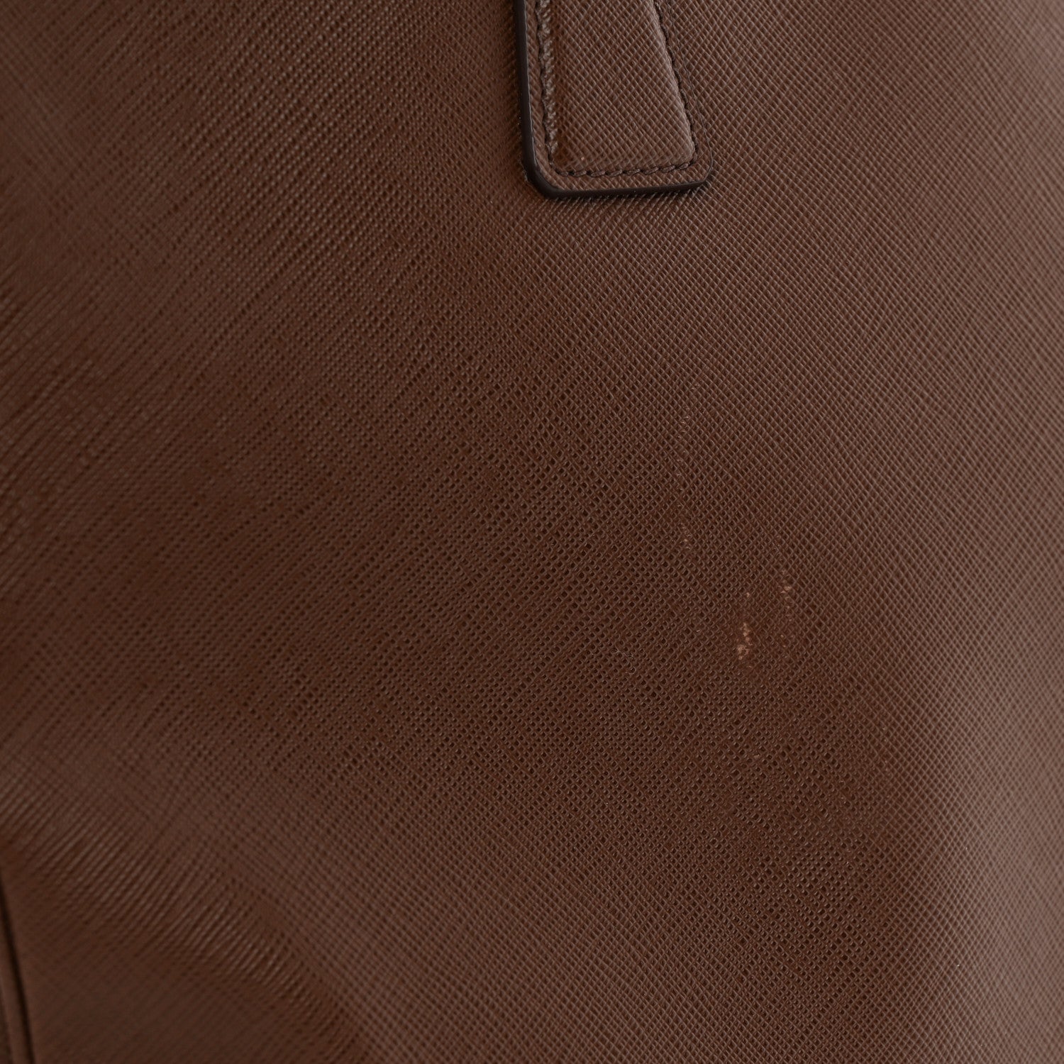 Prada Saffiano Lux Large Galleria Double Zip Tote Cacao 11 of 12