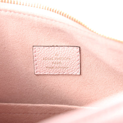 Louis Vuitton Empreinte Monogram Giant By The Pool Marshmallow Hobo PM Bouton De Rose 6 of 9