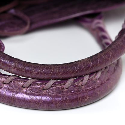 Balenciaga Agneau Classic Hardware City Metallic Purple 18 of 18