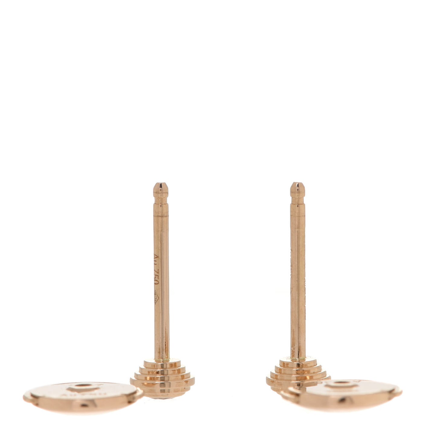 18K Yellow Gold Diamond XS D'Amour Earrings