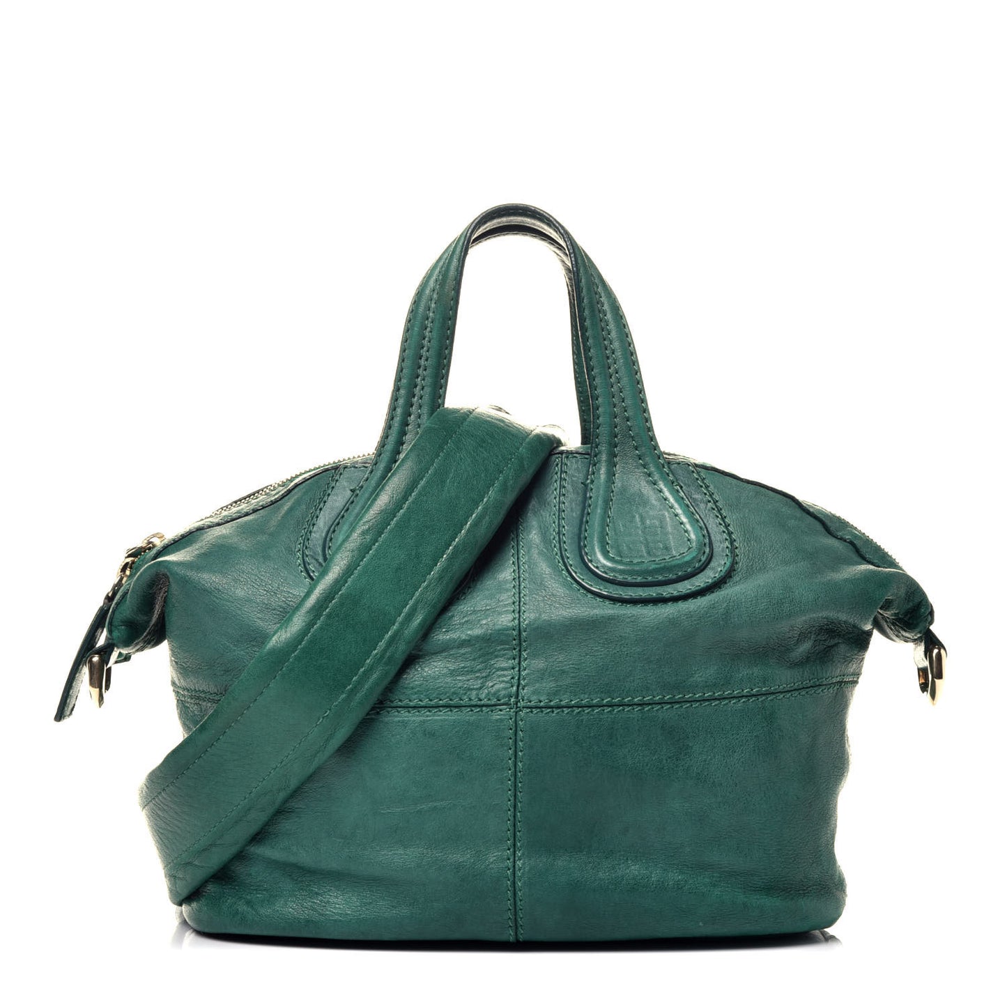 Lambskin Small Nightingale Emerald