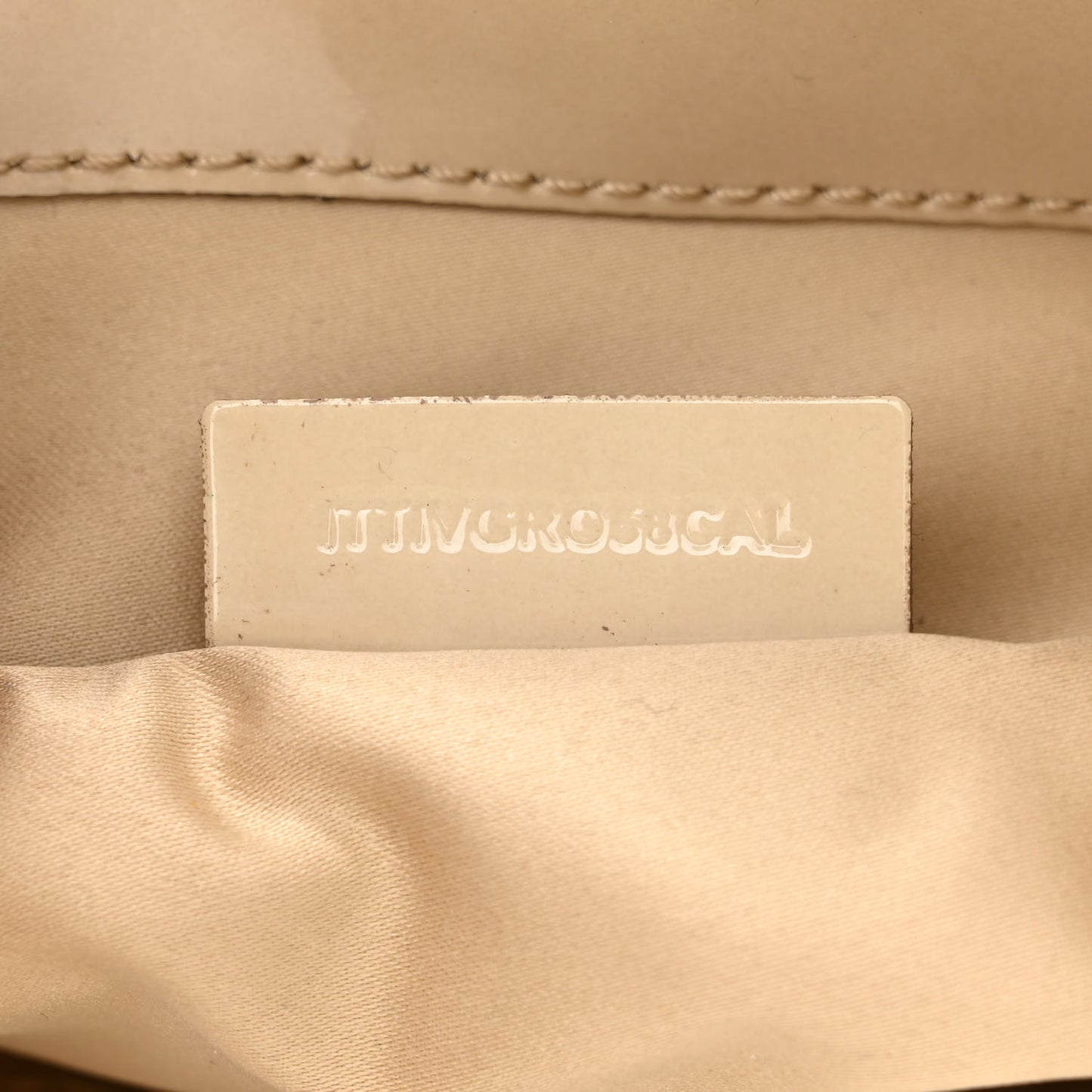 Patent Quilted Brook Hobo Beige