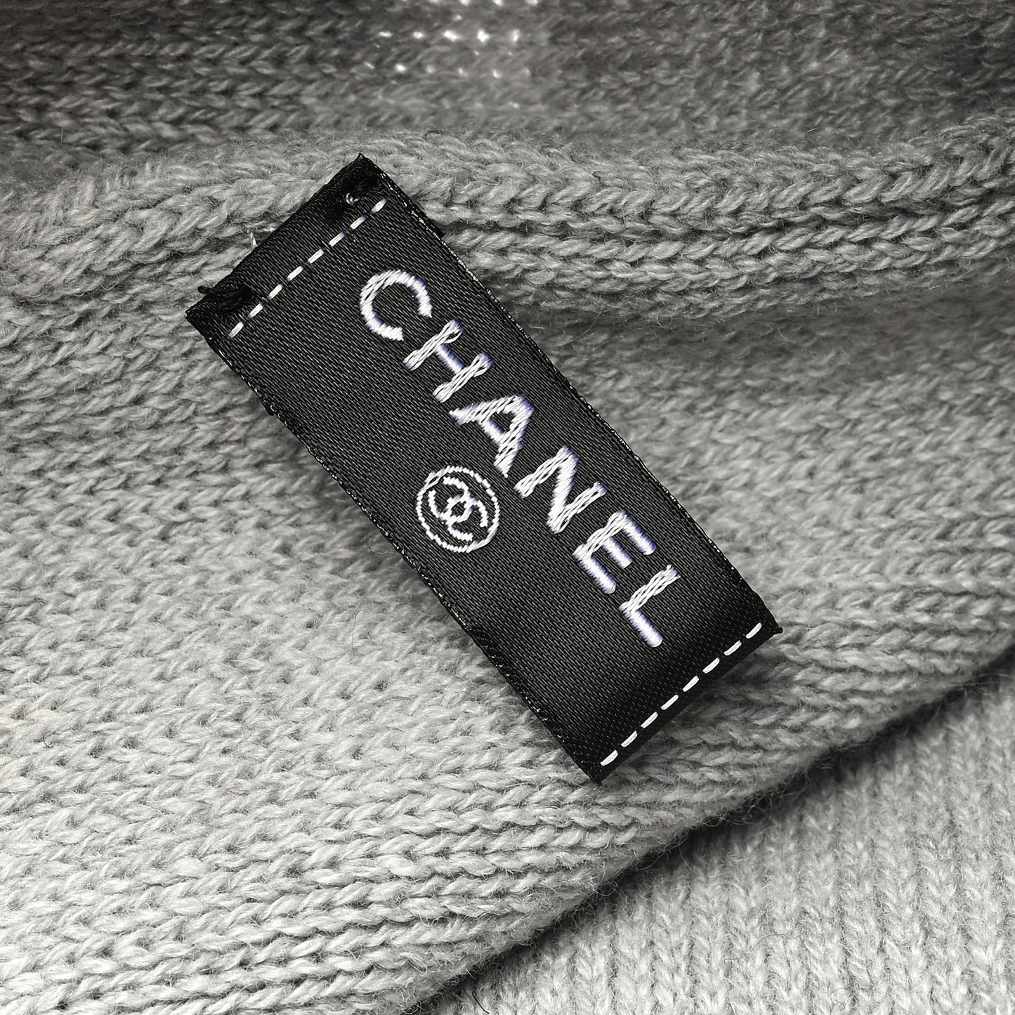 Cashmere CC Beanie Hat Grey