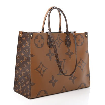 Louis Vuitton Reverse Monogram Giant Onthego GM 3 of 9