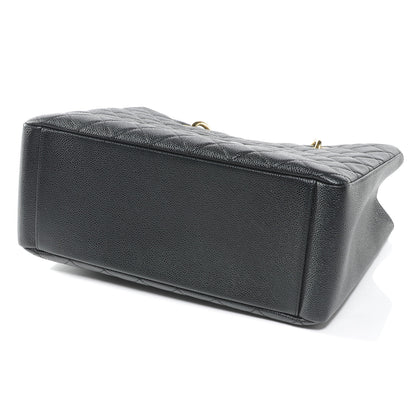 Chanel Caviar Grand Shopping Tote GST Black 5 of 8