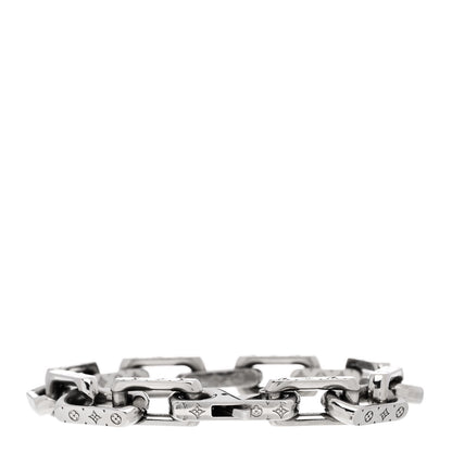 Louis Vuitton Monogram Chain Bracelet L Silver 3 of 5