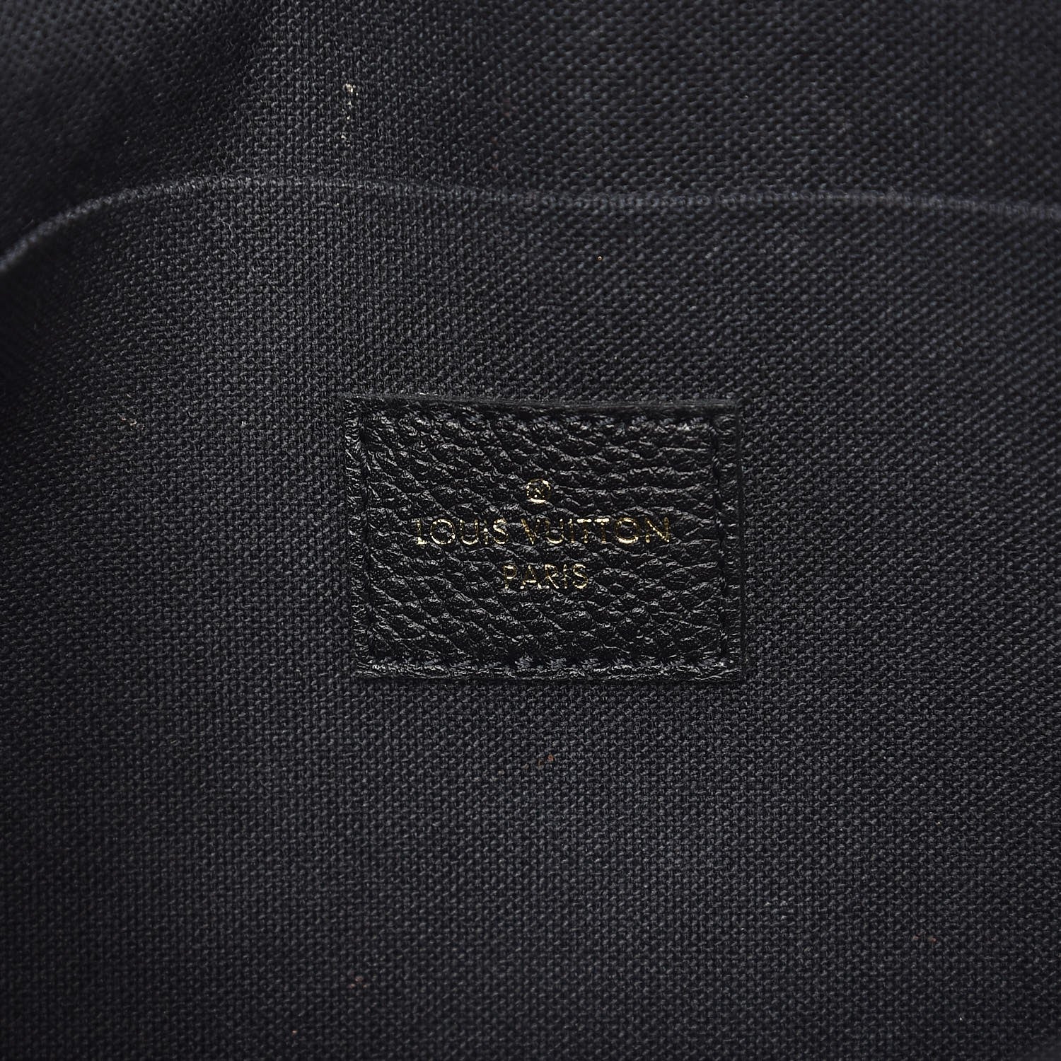Louis Vuitton Empreinte Pochette Felicie Chain Wallet Black 7 of 9