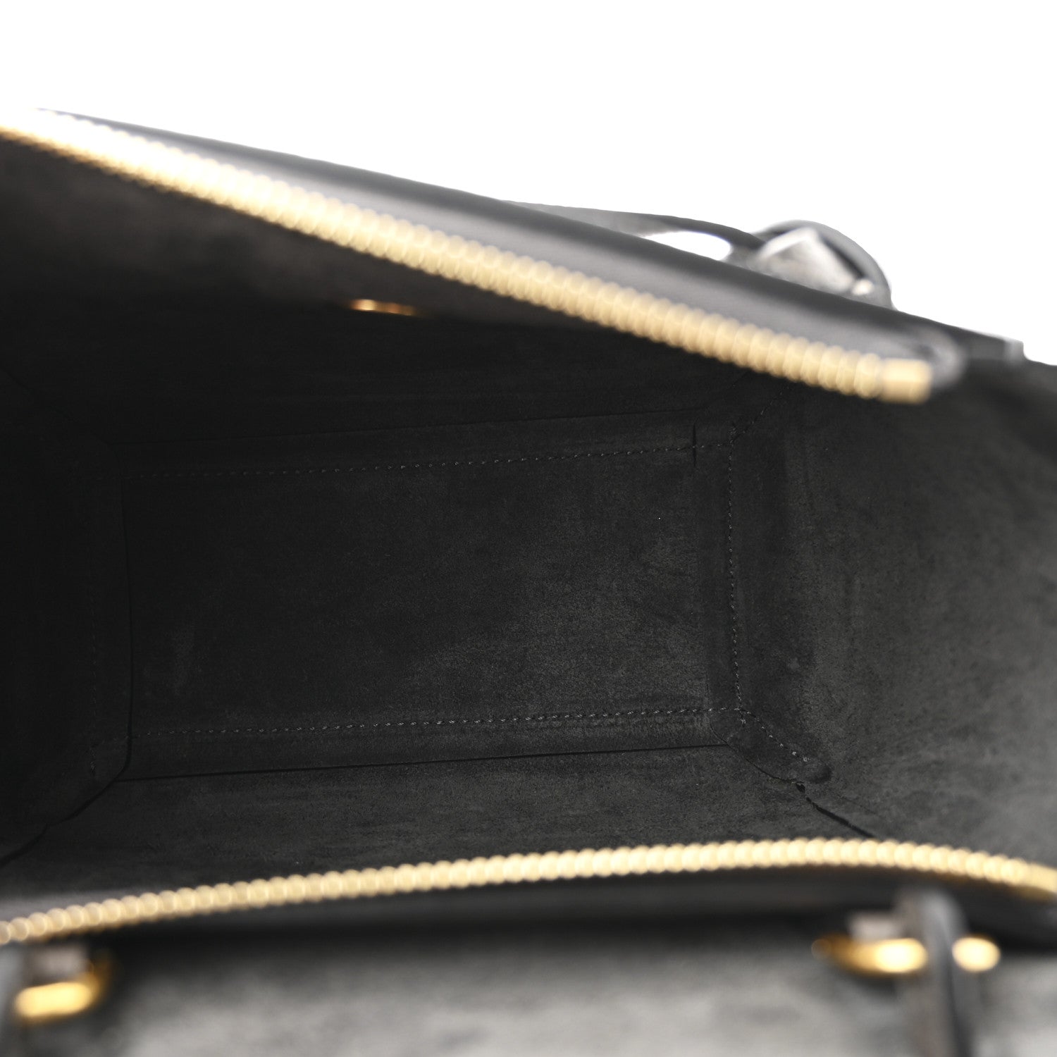 Celine Grained Calfskin Nano Belt Bag Grey 4 of 9