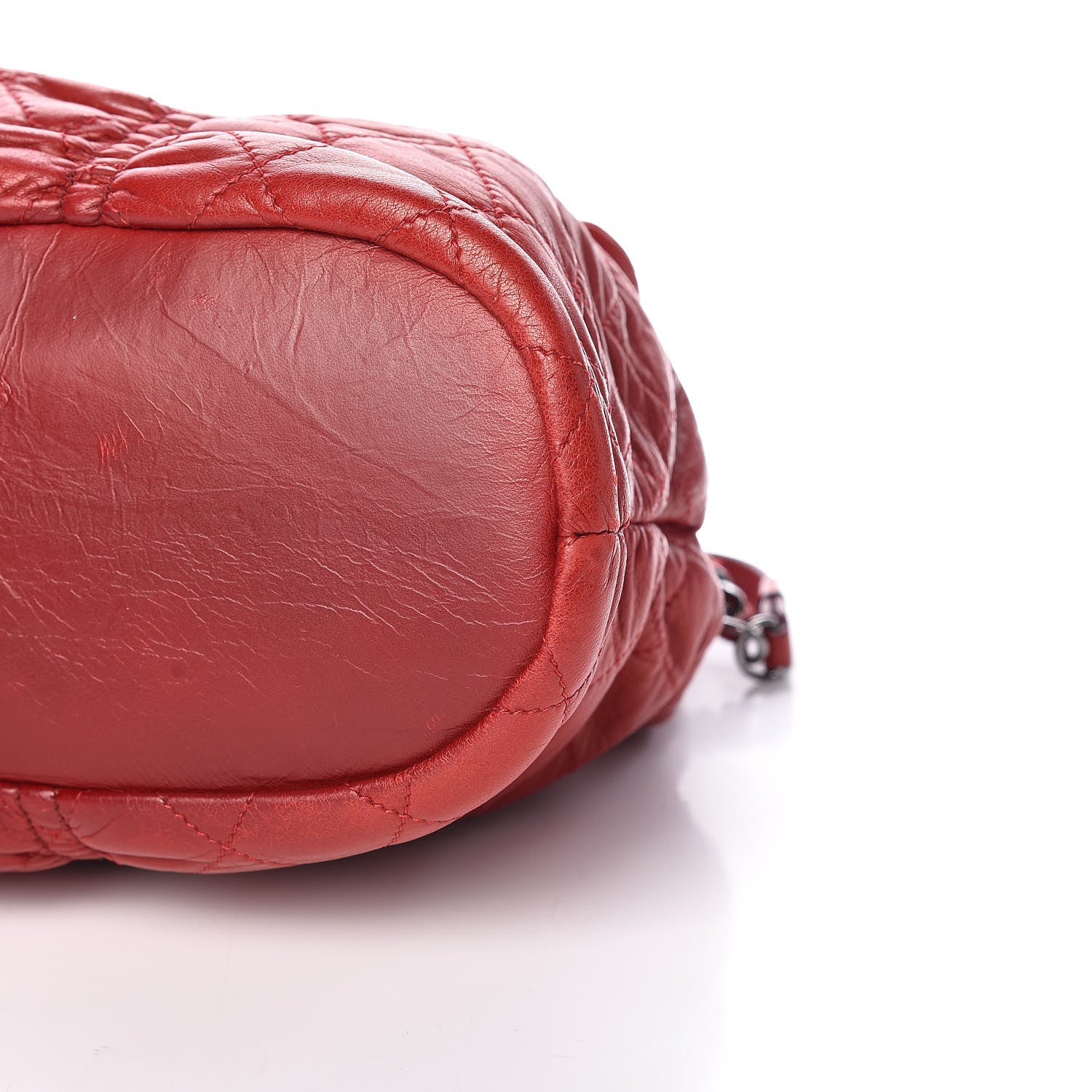 Chanel Lambskin Quilted Sharpei Flap Red 9 of 13