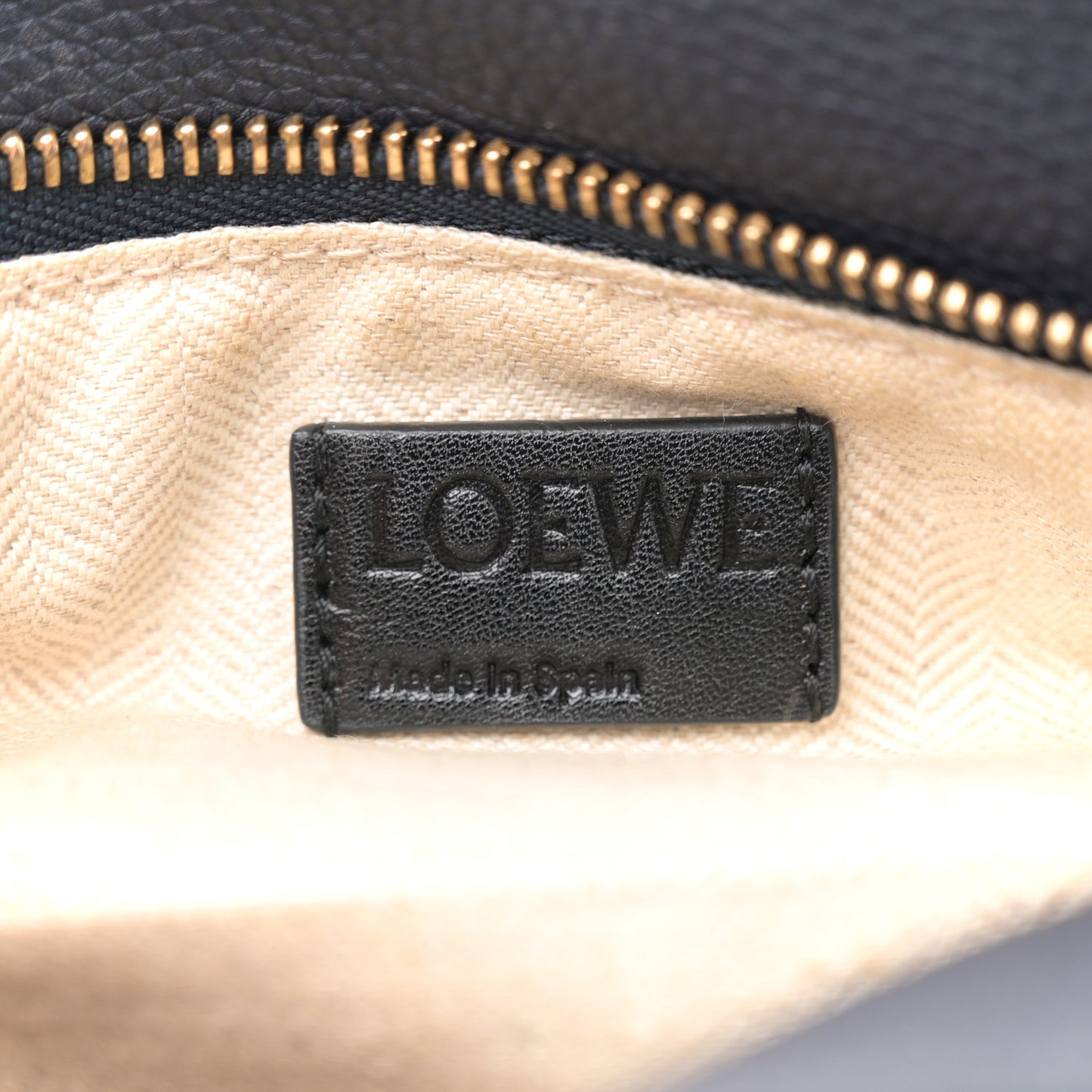 Calfskin Small Puzzle Bag Marine