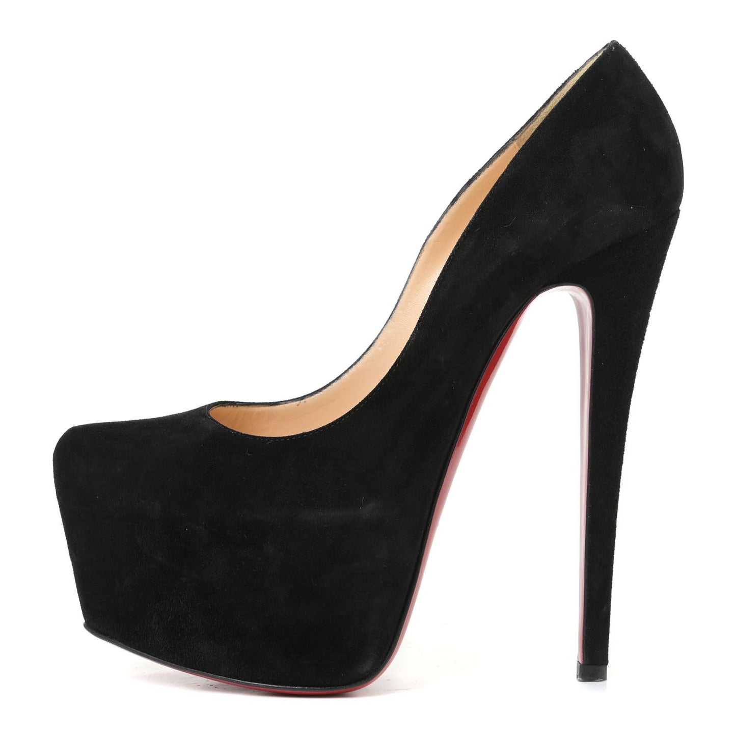 Suede Daffodile 160 Pumps 36 Black