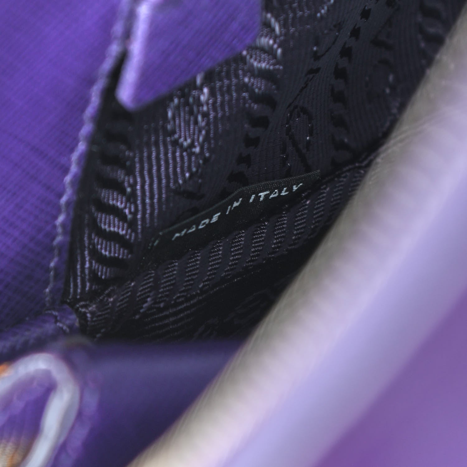 Prada Saffiano Galleria Double Zip Tote Viola 10 of 11