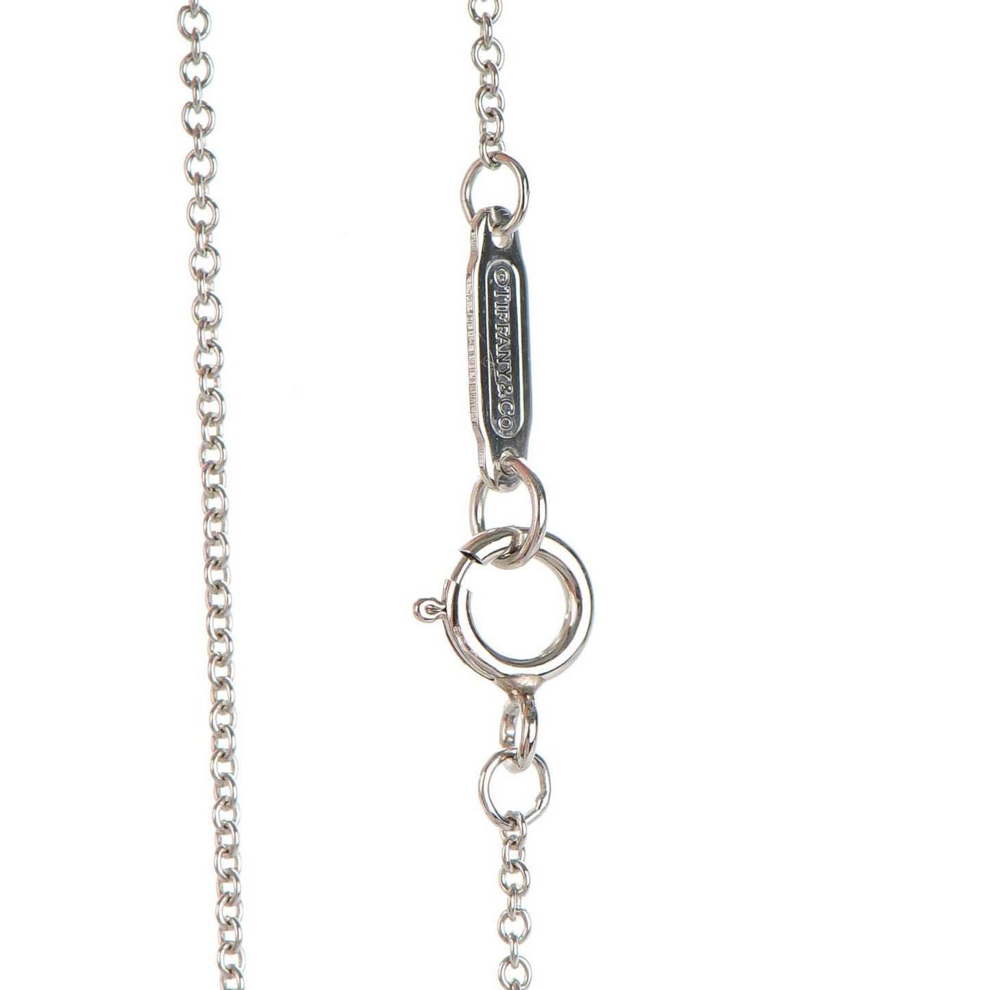 Platinum Diamond .42ctw Circlet Pendant Necklace