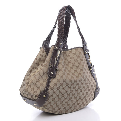 Gucci Monogram Medium Pelham Shoulder Bag Dark Brown 3 of 12