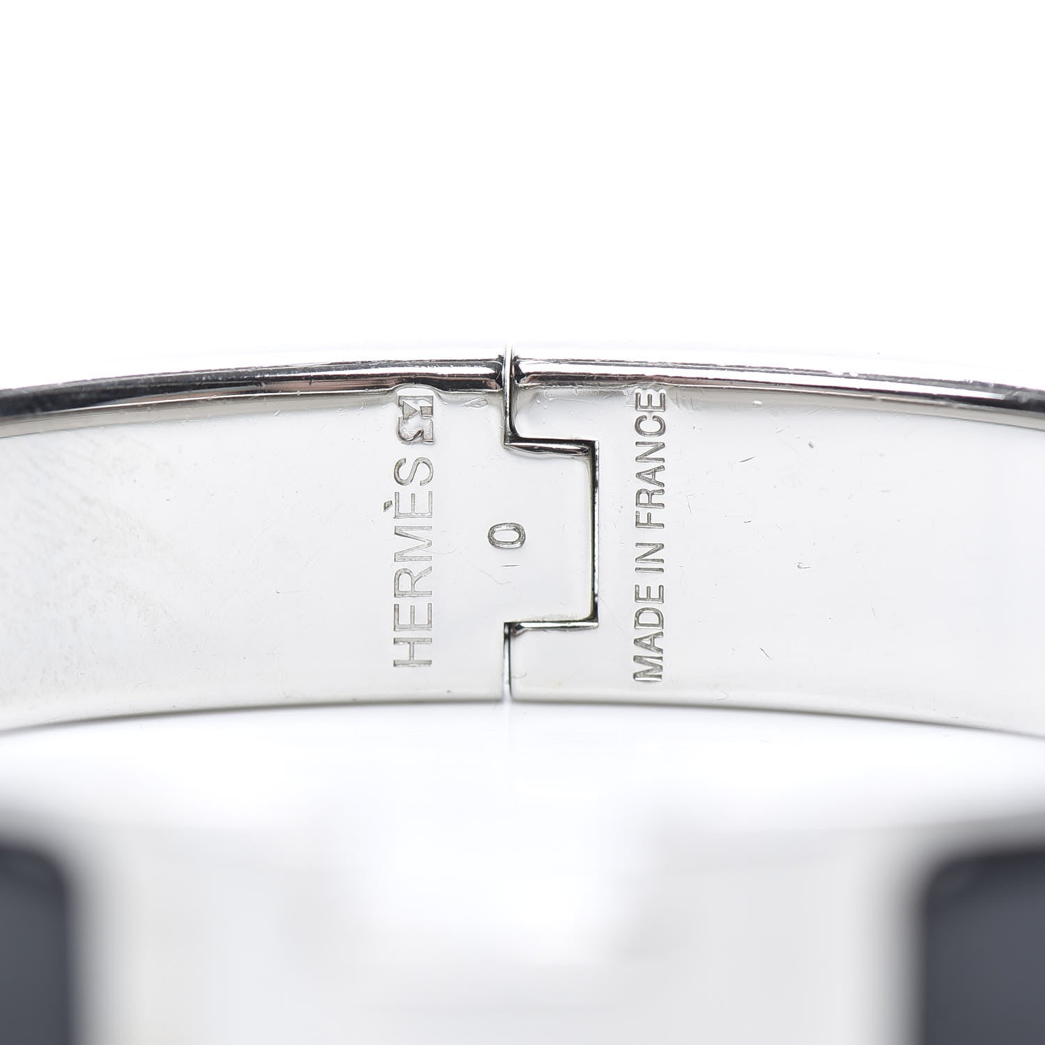Hermes Enamel Narrow Clic Clac H Bracelet PM Black 4 of 6