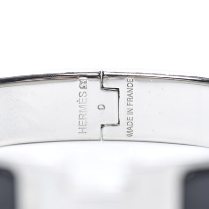 Hermes Enamel Narrow Clic Clac H Bracelet PM Black 4 of 6