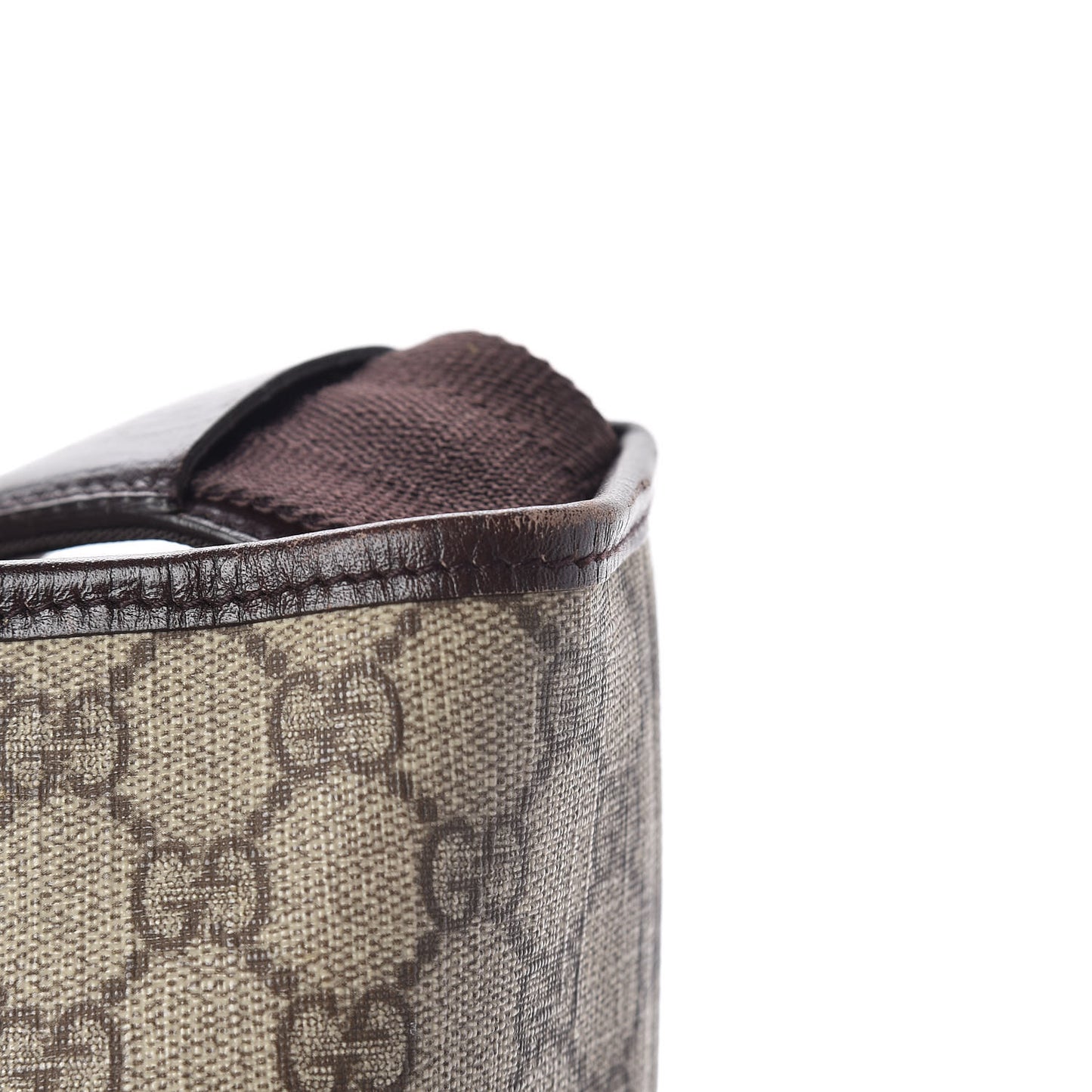 GG Plus Monogram Travel Bag Dark Brown