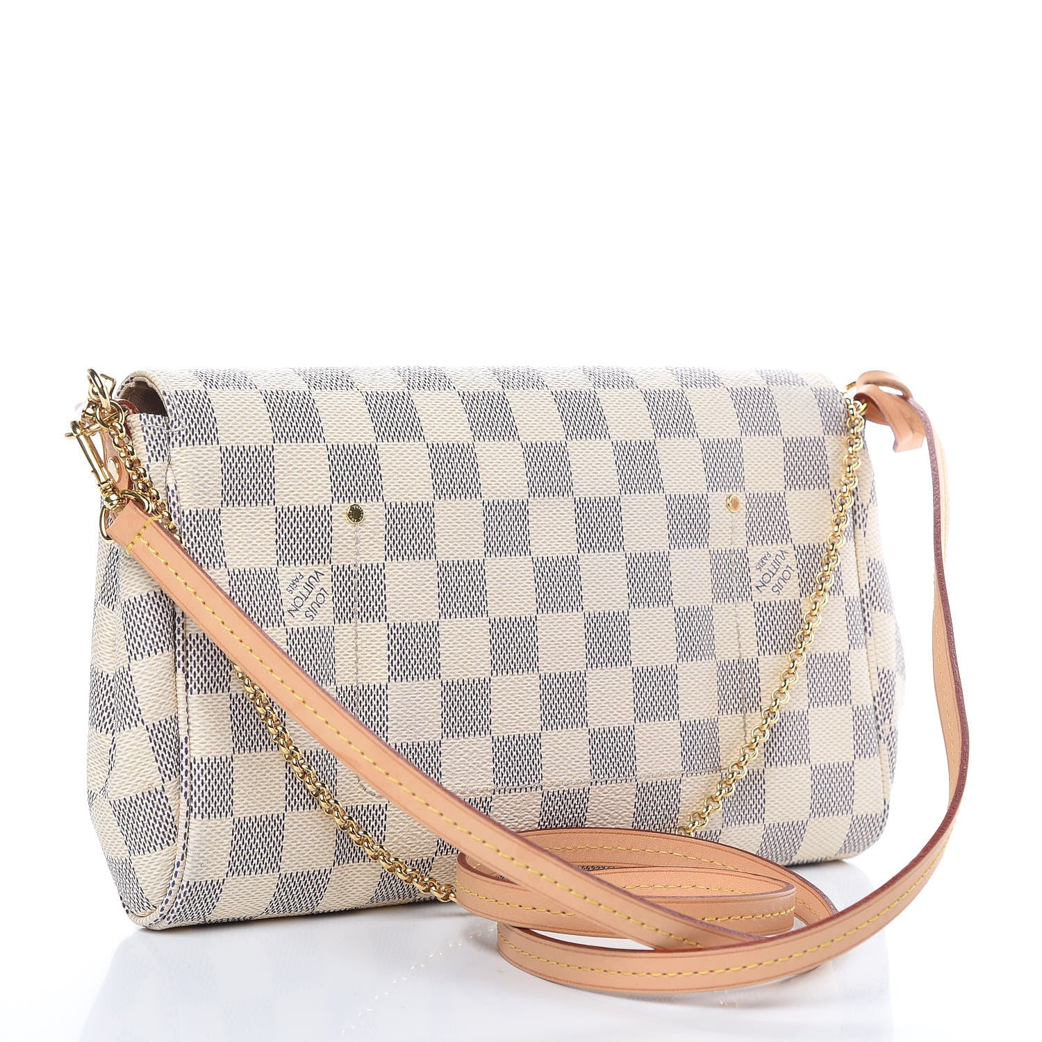 Louis Vuitton Damier Azur Favorite MM 3 of 11