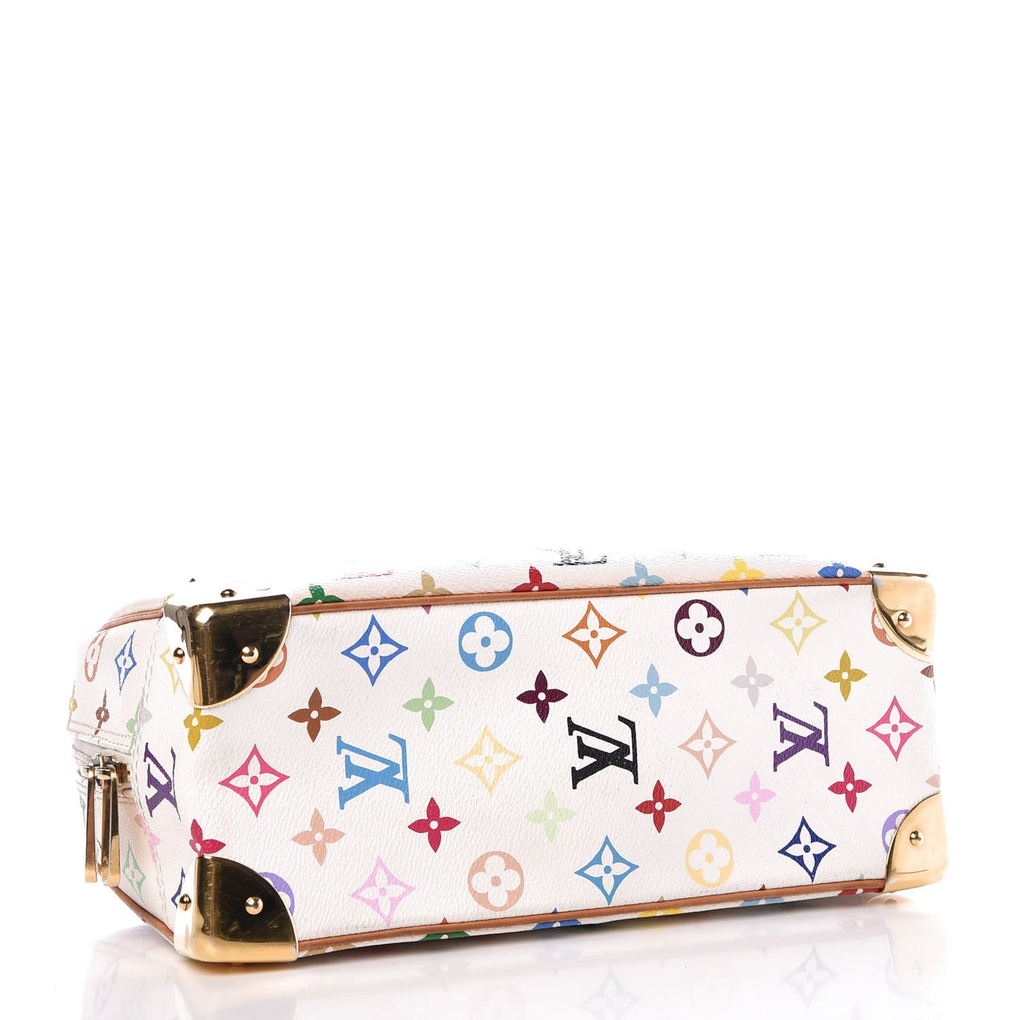 Monogram Multicolor Trouville White
