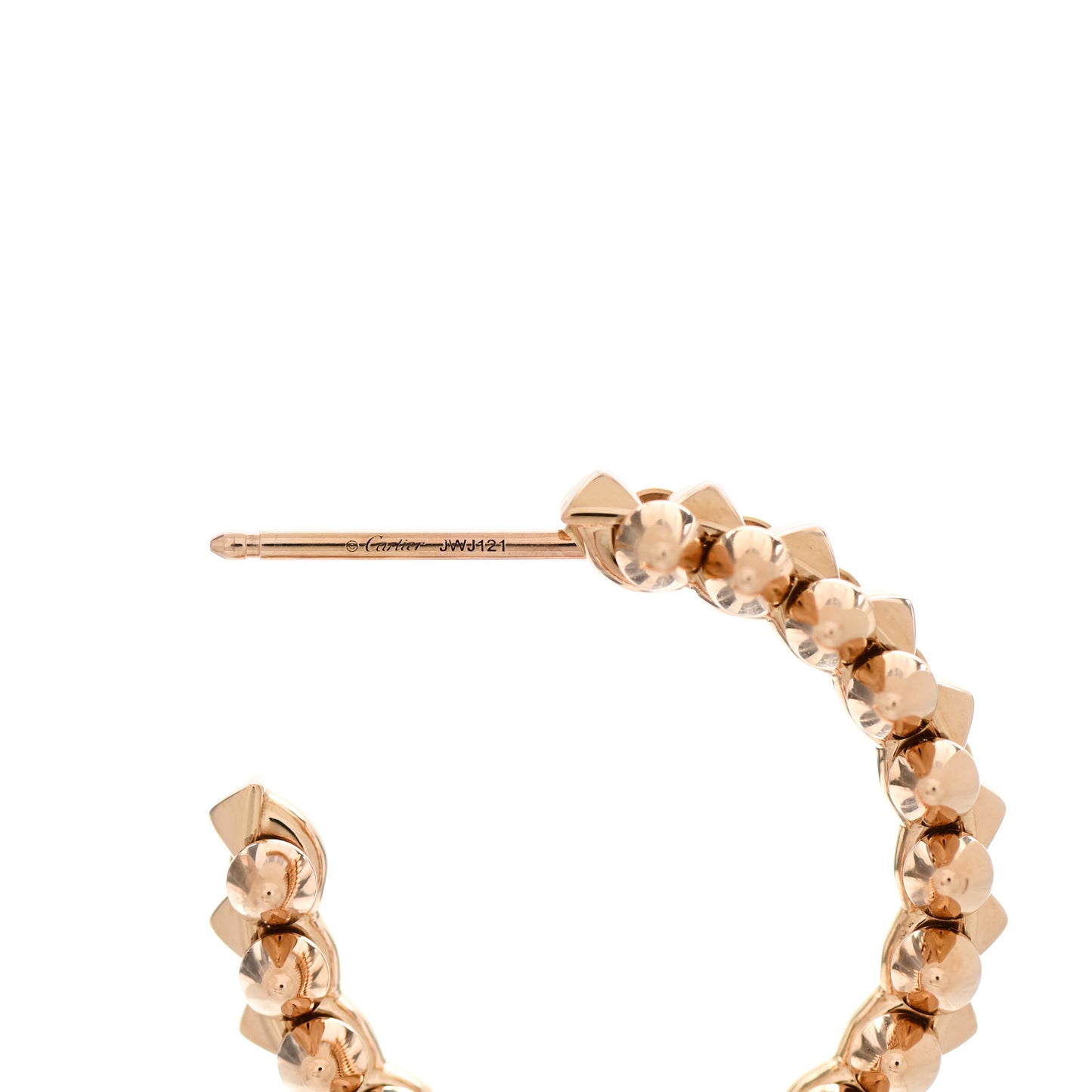 18K Pink Gold Small Clash de Cartier Earrings