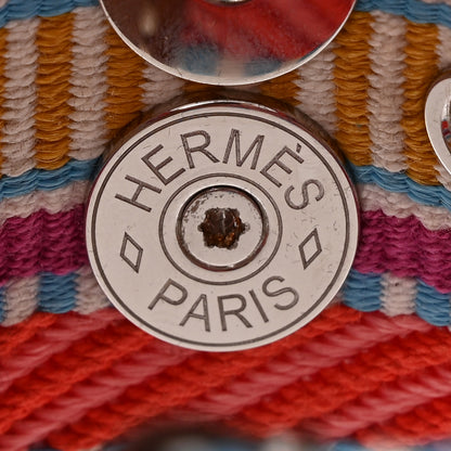 Hermes Toile Swift Cavale CDC Bracelet Capucine Magnolia Gold 4 of 7