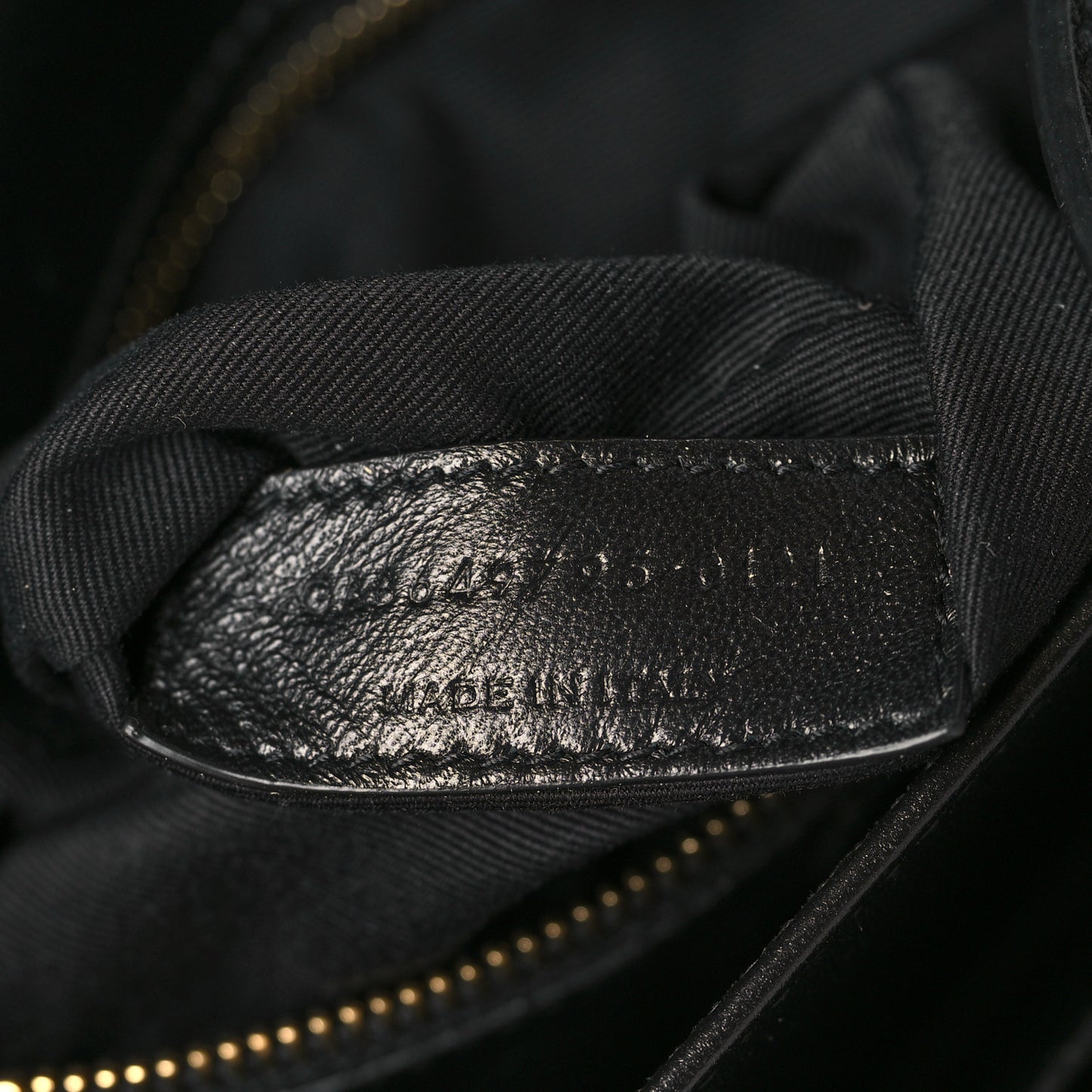 Smooth Calfskin Le Maillon Satchel Black