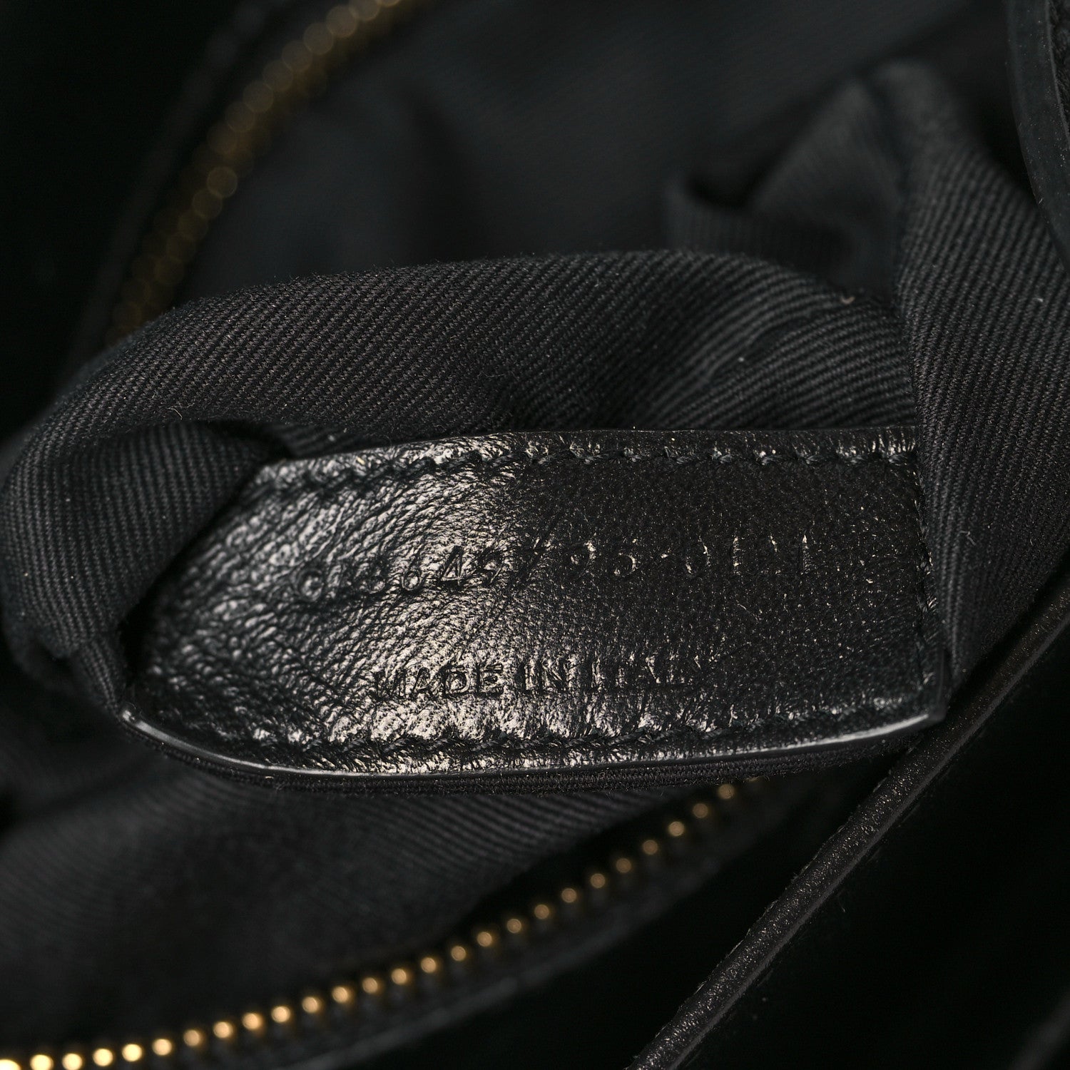 Saint Laurent Smooth Calfskin Le Maillon Satchel Black 7 of 9