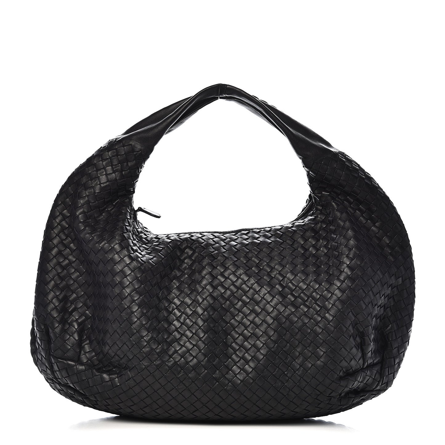 Nappa Intrecciato Large Belly Veneta Hobo Tourmaline