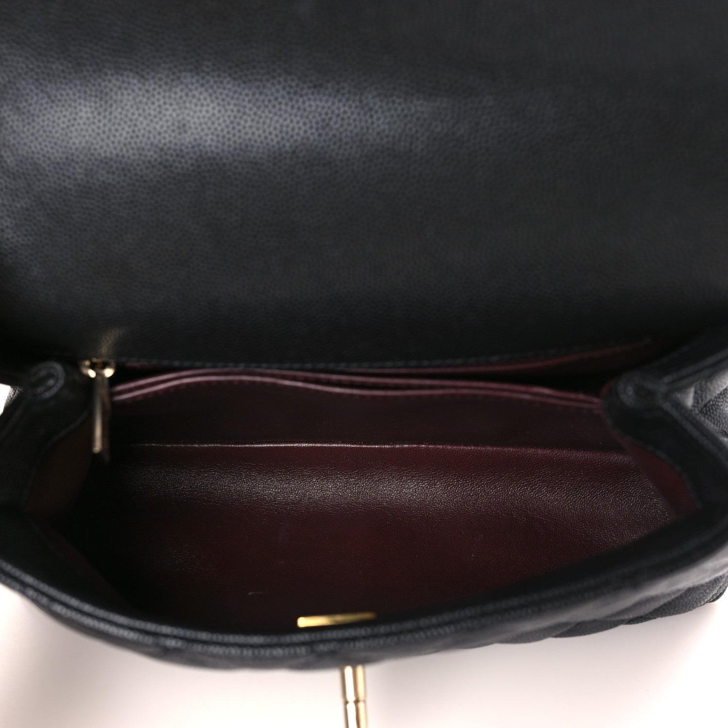 Chanel Caviar Quilted Mini Coco Handle Flap Black 5 of 9