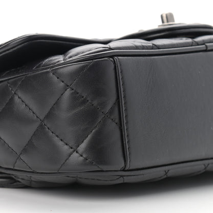 Chanel Aged Calfskin Quilted Small Easy Flap Black 9 of 11