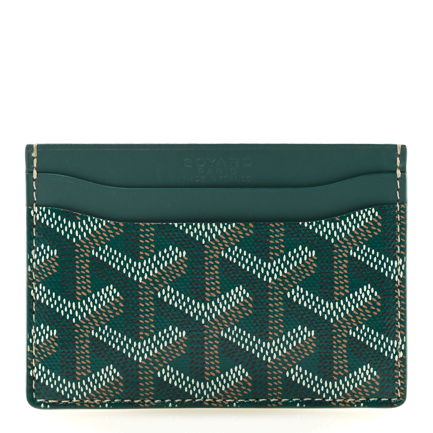 Goyard Goyardine Saint Sulpice Card Holder Green 1 of 7