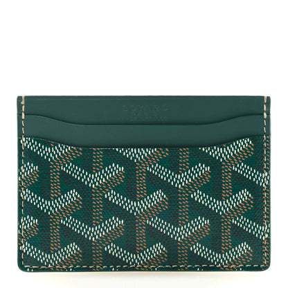 Goyard Goyardine Saint Sulpice Card Holder Green 1 of 7