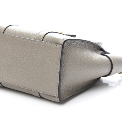 Mulberry Small Classic Grain Mini Zipped Bayswater Solid Grey 8 of 9