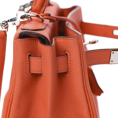 Hermes Togo Kelly Retourne 28 Orange Poppy 20 of 34