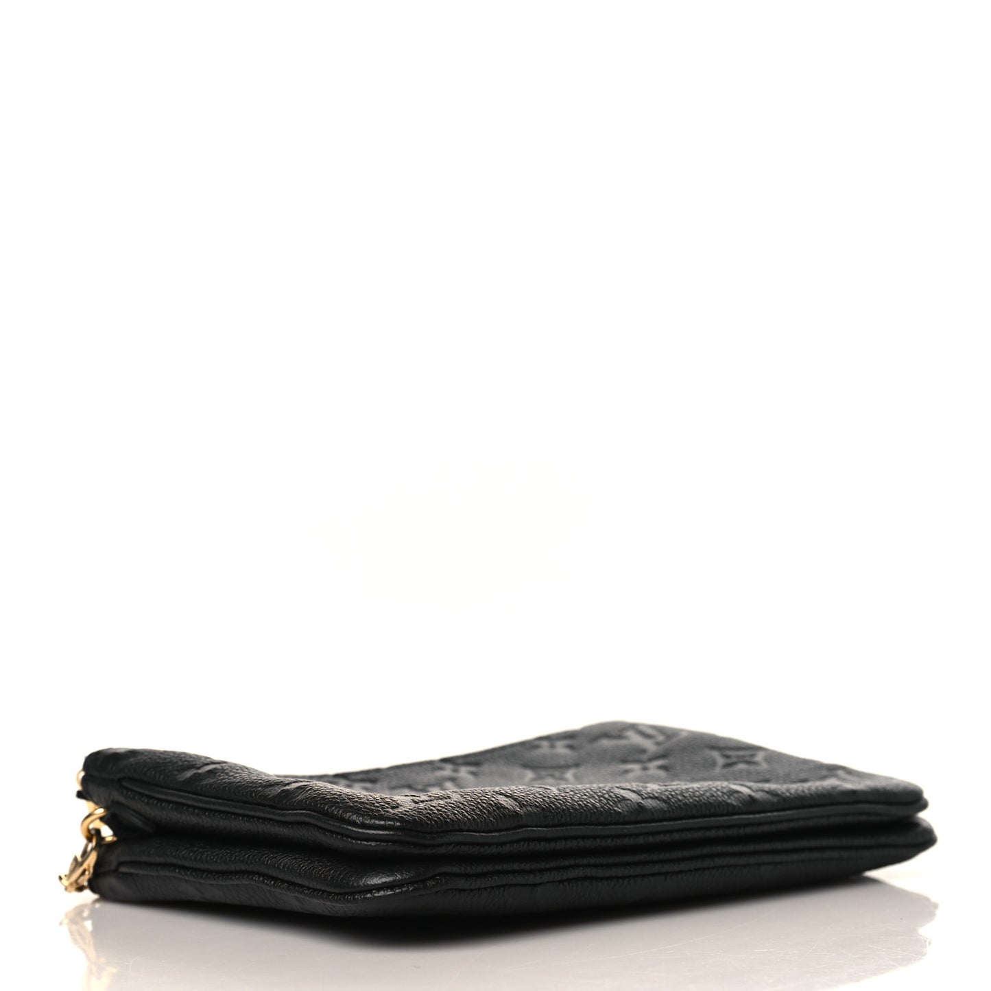 Empreinte Double Zip Pochette Black