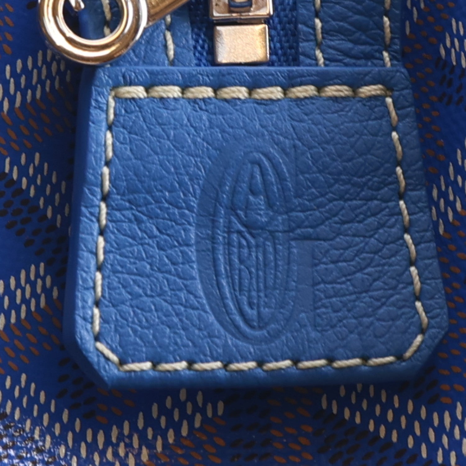 Goyard Goyardine Jouvence PM Toiletry Pouch Sky Blue 6 of 10
