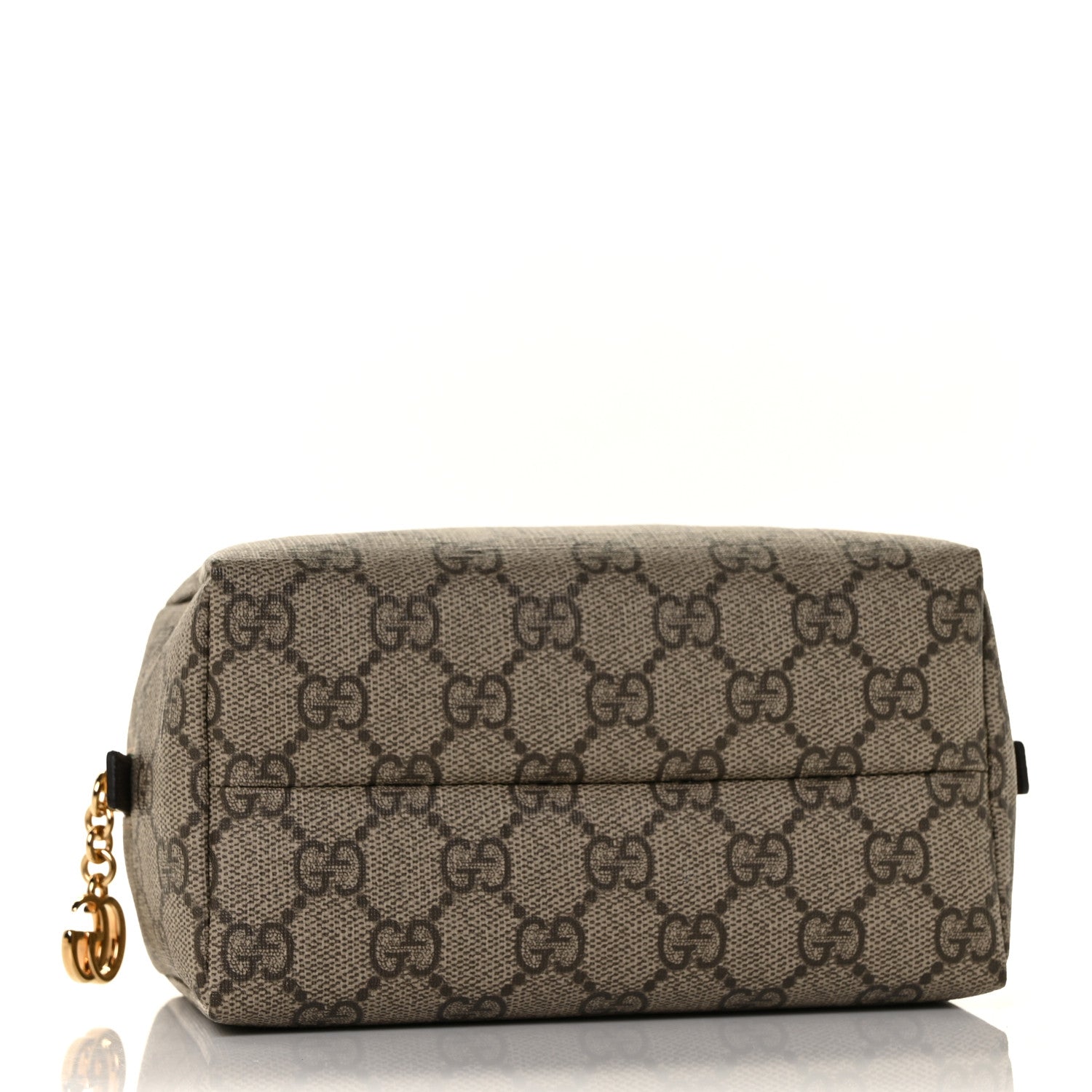 Gucci Soft GG Supreme Monogram Calfskin Medium Ophidia Cosmetic Case Beige Ebony New Acero 5 of 10